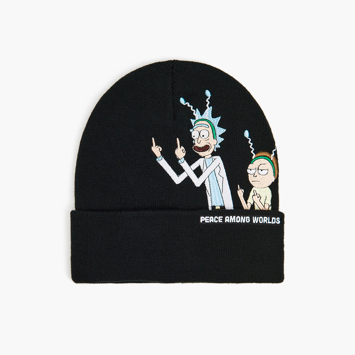 Cropp - Čiapka beanie Rick and Morty - Čierna