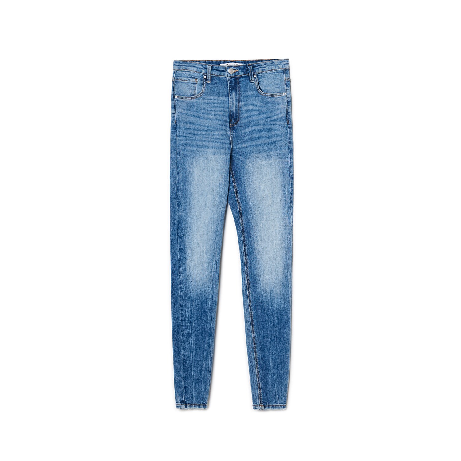 Cropp - Džínsy skinny - Modrá