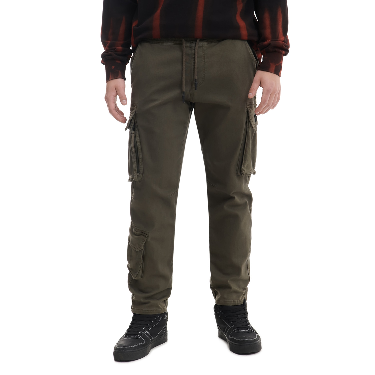 Cropp - Cargo joggery - Zelená