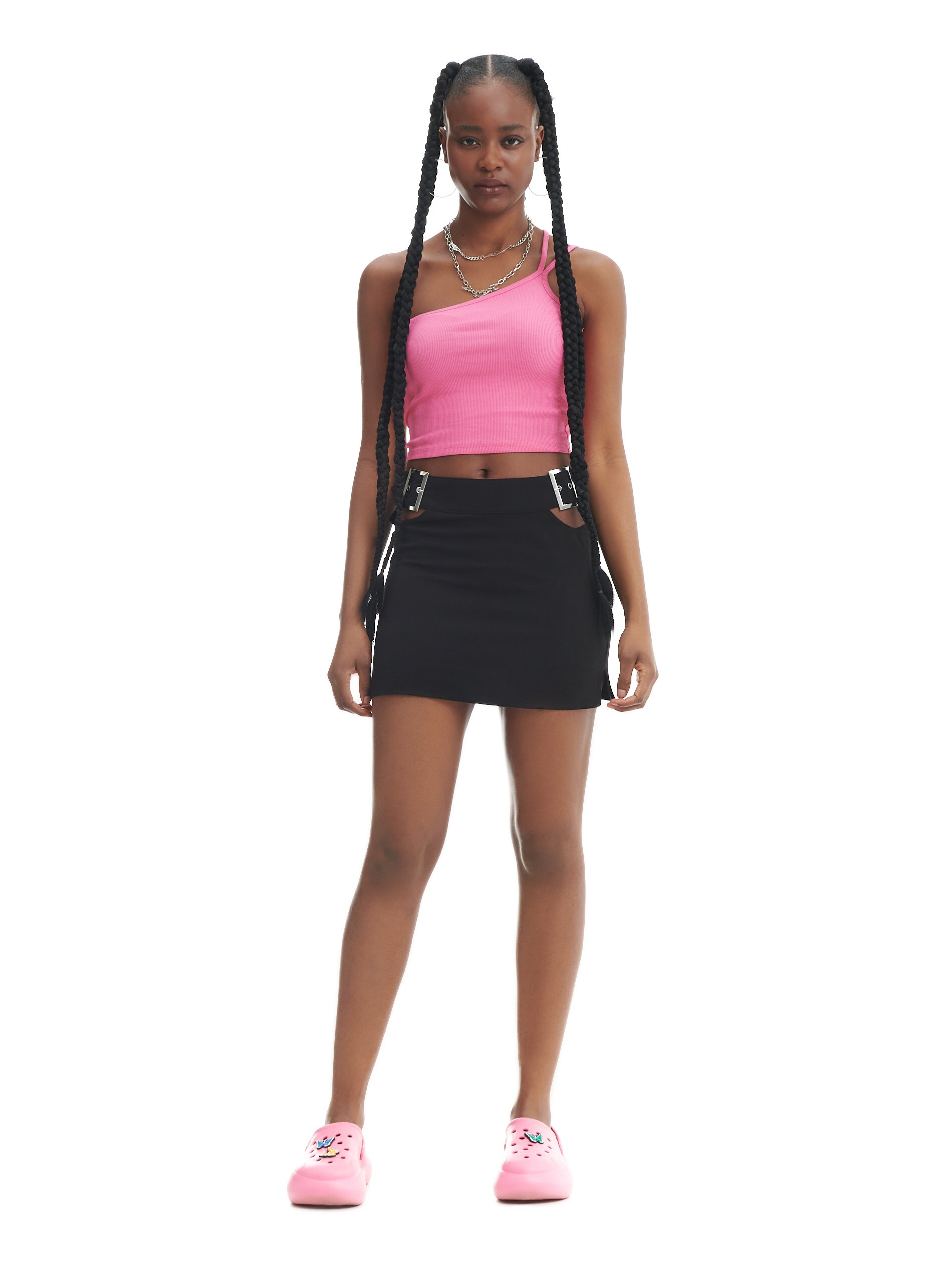 Cropp - Crop top - Ružová