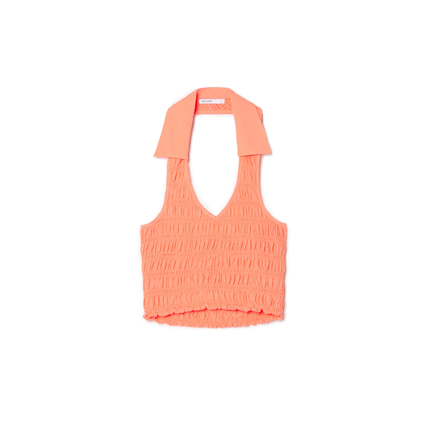 Cropp - Crop top - Oranžová