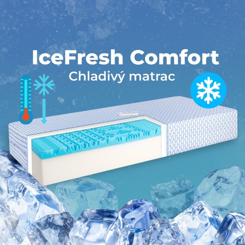 Chladivý matrac IceFresh Comfort EMI, 90x200