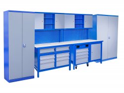 GÜDE Súprava dielenského nábytku GWS Pro 4300, 10-dielna